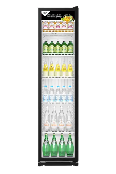 Tủ Mát AQUA AQS-AF350N 230 Lít ( Màu Đen Thiết Kế Hoàn Toàn Mới )